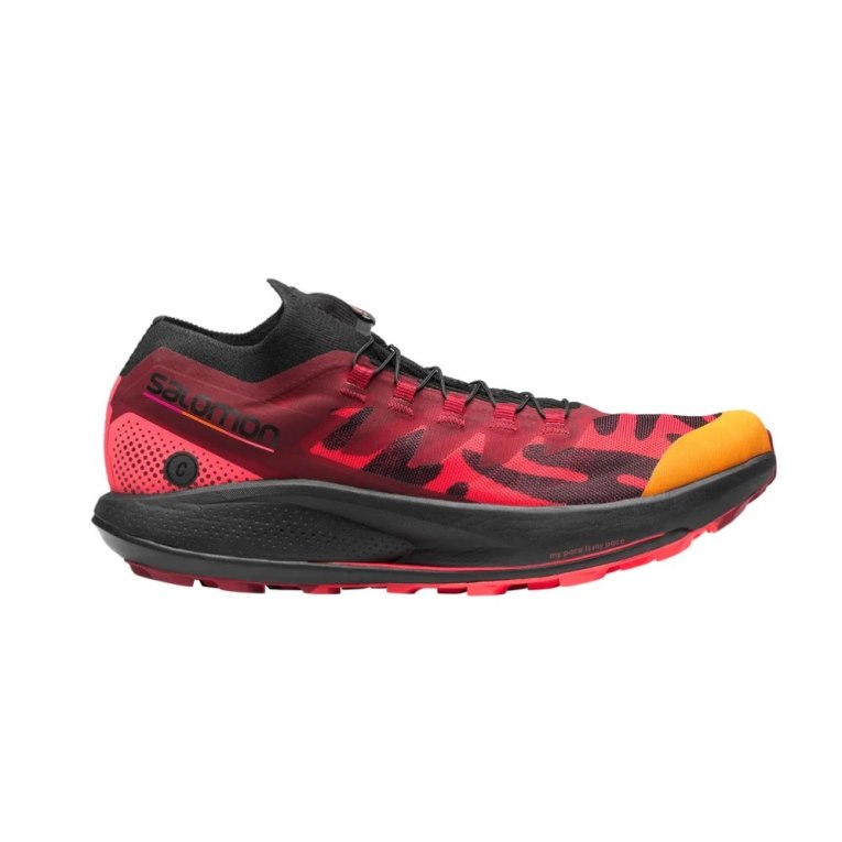 Sapatilhas Trail Running Salomon Pulsar Pro For Ciele Feminino Vermelhas | PT C41893